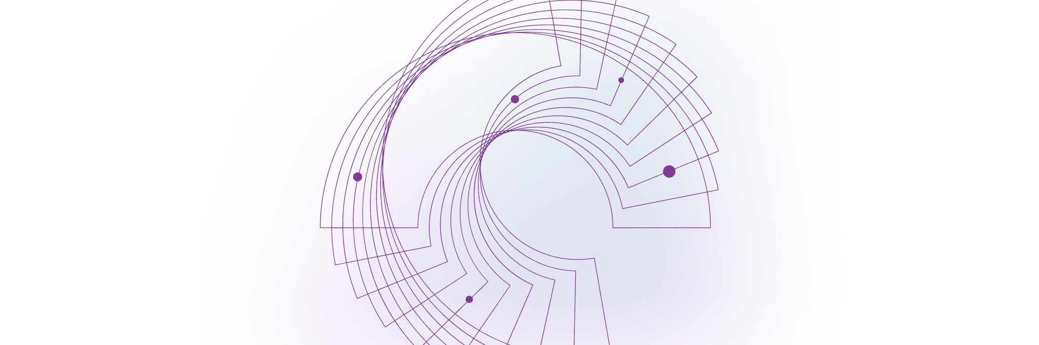 Abstract geometric pattern representing course content integration