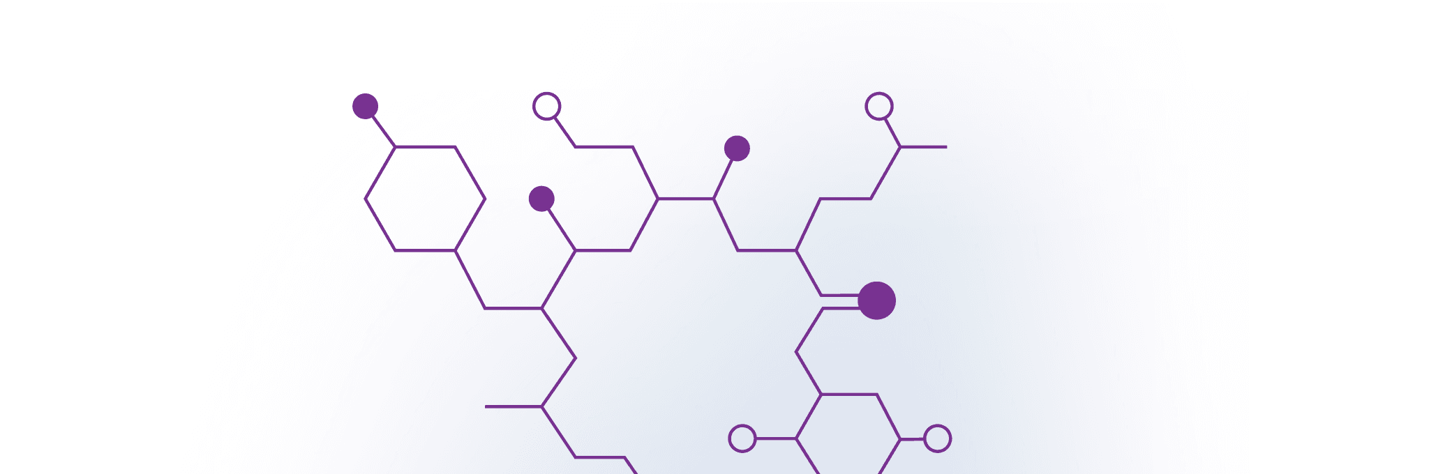 Abstract geometric network pattern on a light background